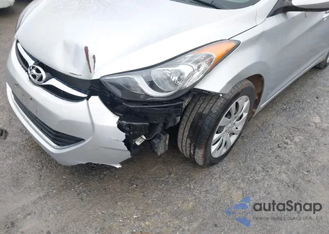 2013 Hyundai Elantra Gls/Limited из США, поврежденный, VIN 5NPDH4AE3DH219863